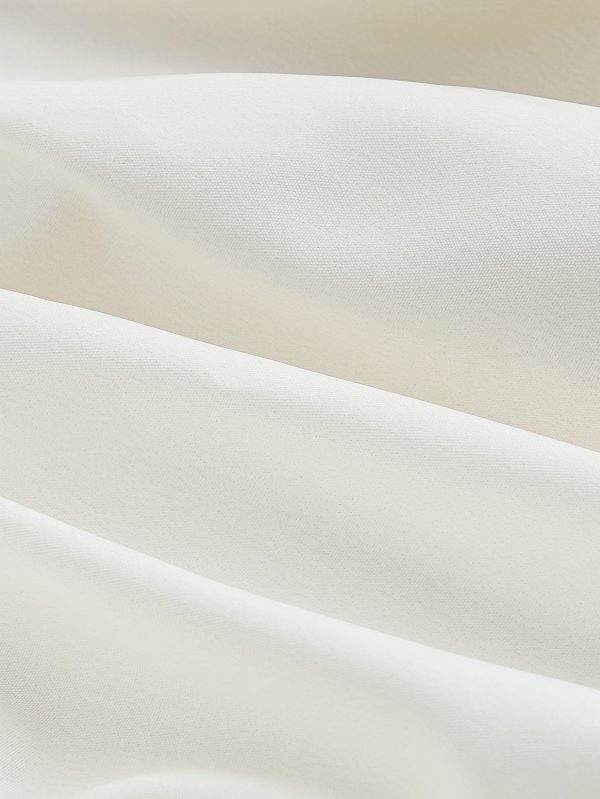Đầm hoa vintage nữ, cổ vuông không tay, thắt nơ, viền bèo nhẹ, polyester, dễ thương, giặt máy, mặc mùa xuân hè - Image 4