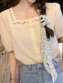 Áo sơ mi thêu dành cho nữ