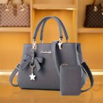 Chic Bow Satchel Handbag for Women with Adjustable Strap - Image 14