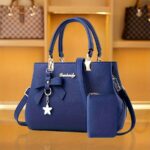 Chic Bow Satchel Handbag for Women with Adjustable Strap - Image 10