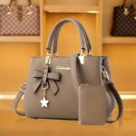 Chic Bow Satchel Handbag for Women with Adjustable Strap - Image 15