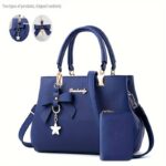 Chic Bow Satchel Handbag for Women with Adjustable Strap - Image 7