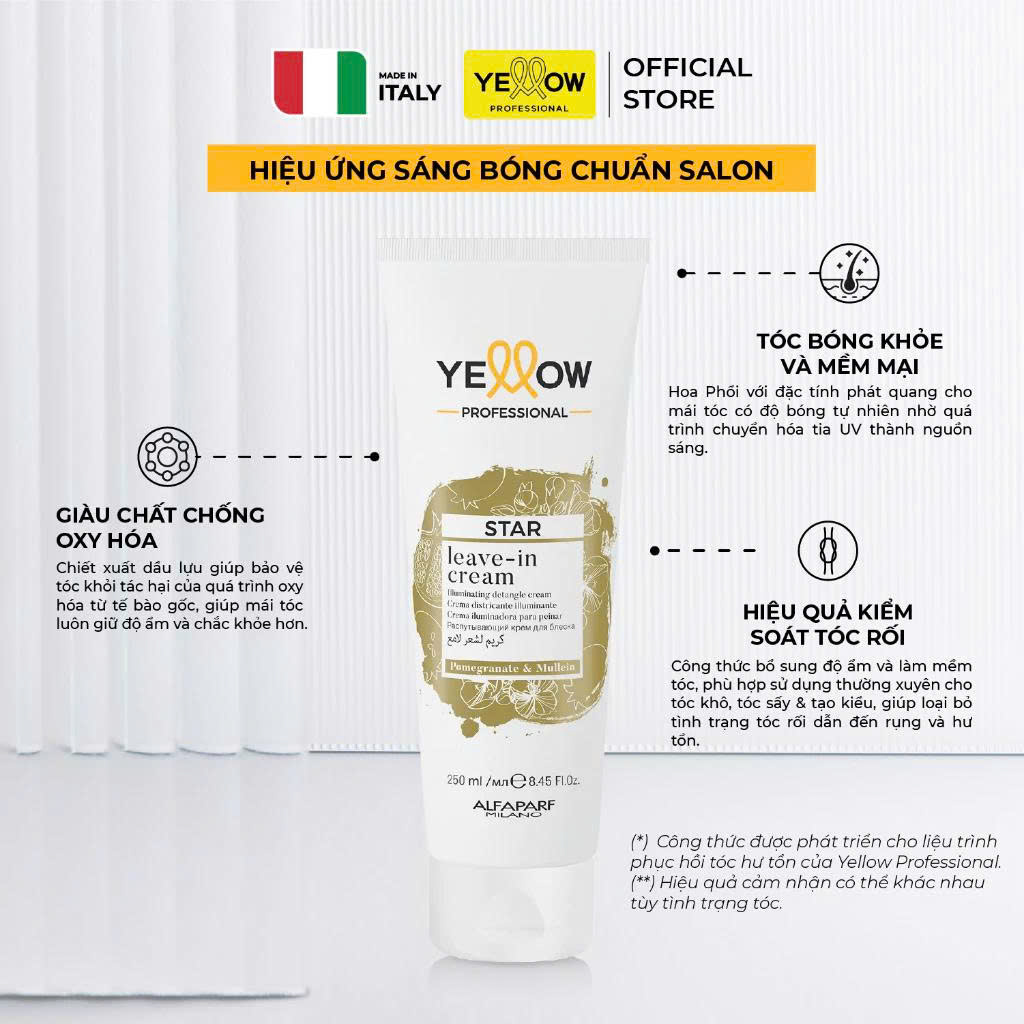 Hair Glow Routine - Yellow Professional