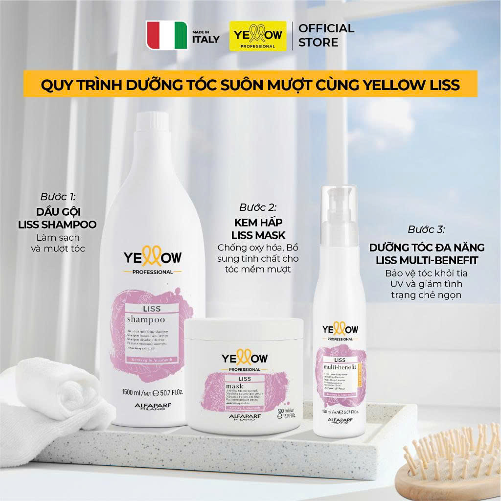 Liss Easy Hair Routine - Yellow Professional